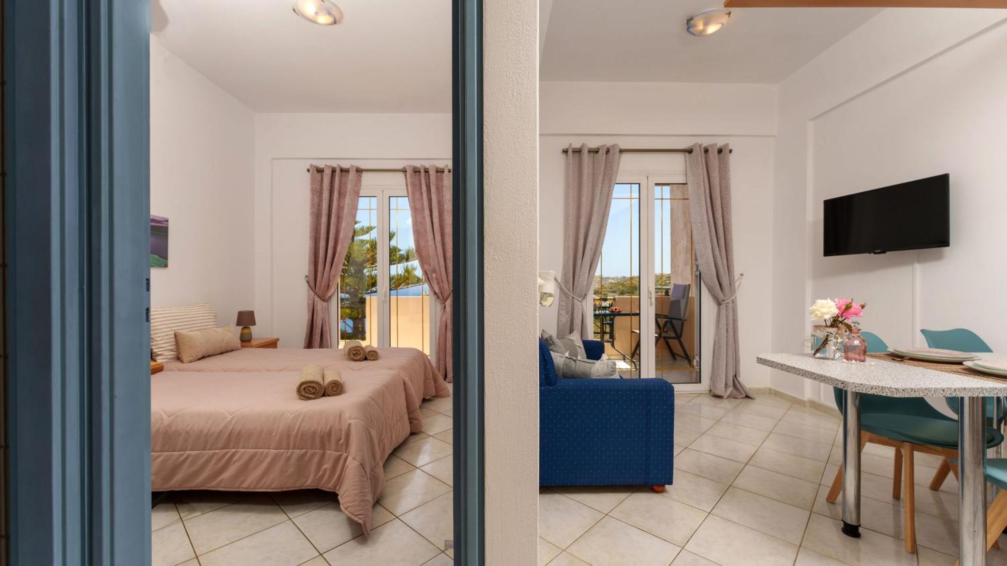 Fnk Apartments With Sea View Ajía Pelajía Kültér fotó